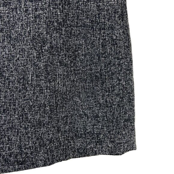 Banana Republic Factory Black White Tweed Pencil Work Professional Skirt - Picture 6 of 6
